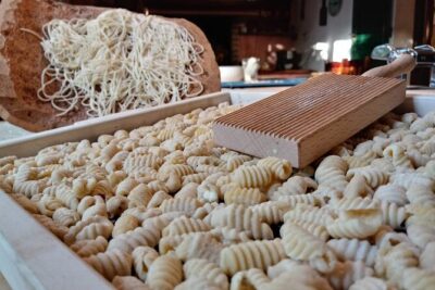 Alghero Home Cooking Pasta Class at a Farmhouse with Wine - What You Actually Learn: Fresh Pasta, Five Shapes, and Sardinian Sauce Basics