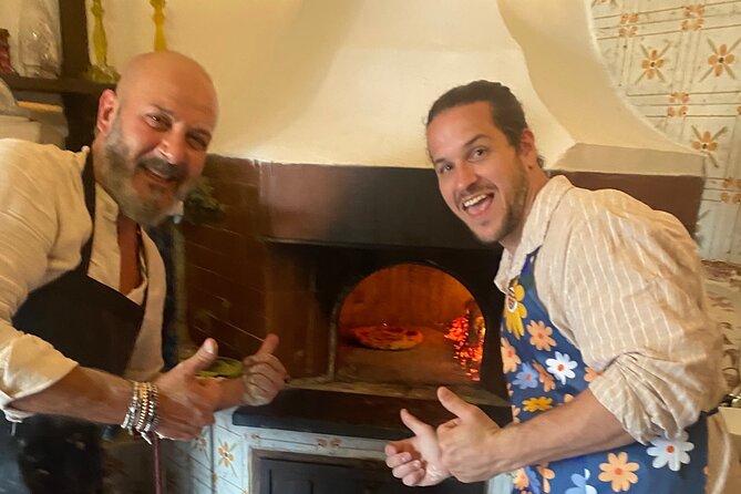 Authentic Pasta & Pizza Cooking Class with Sorrento Coast Pickup - The timing: a 5:00 pm class that turns into dinner on the terrace