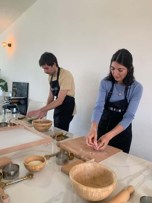 Cagliari: Pasta Making Workshop with 3-Course Meal - Where it happens: AMKINA and the mountain-view setup