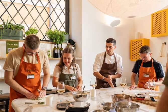 Cook & Dine in Rome: Pizza, Ravioli & Gelato with Unlimited Wine - Key things to know before you go