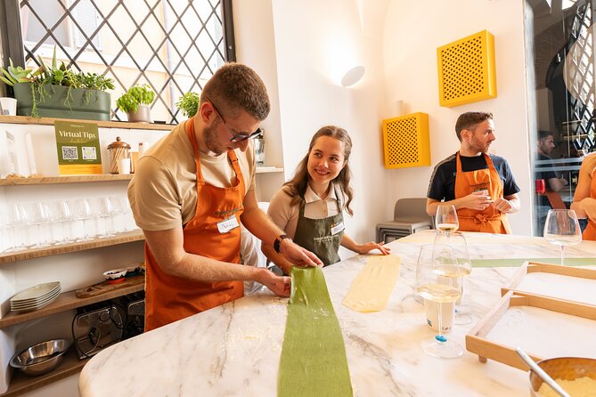 Cook & Dine in Rome: Pizza, Ravioli & Gelato with Unlimited Wine - Ravioli Class: Roll Dough, Fill Carefully, Seal with Confidence