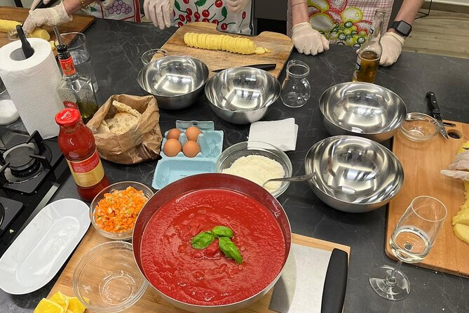Gnocchi and meatballs | Cooking class and dinner at my house in Rome - Entering a Real Roman Home: Aperitivo and First Bites
