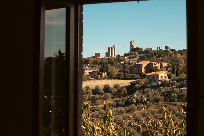 Golden Grains & Gourmet Pasta Cooking Class - The view over San Gimignano: the part you’ll remember later