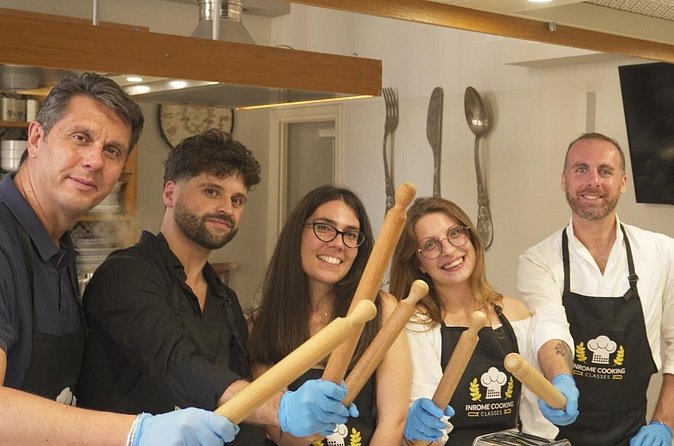 Hands - on Pasta Making and Gelato Class - Prosecco Welcome and Roman Antipasti: How the Class Sets the Mood
