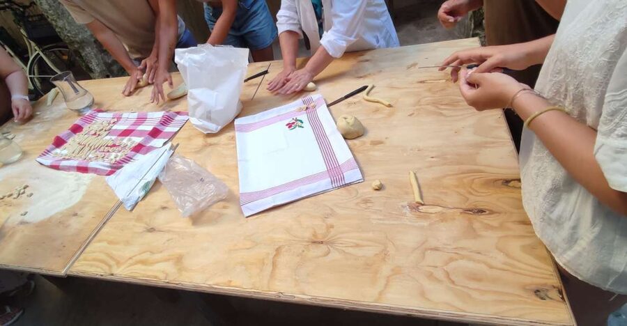 Lecce: Pasta Making Class in 1400s-Era Courtyard with Wine - Lecce’s 1400s courtyard pasta class: the setting does half the job