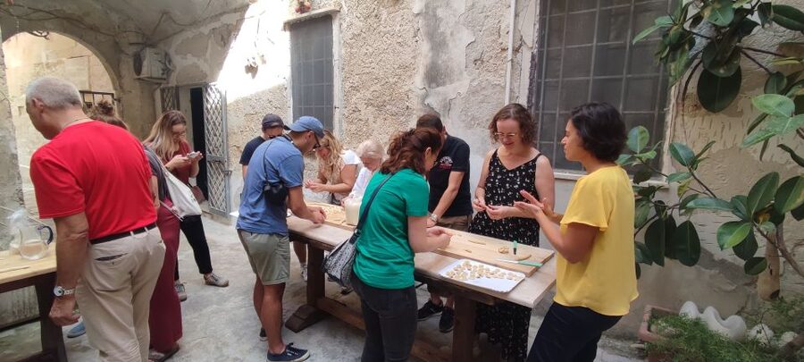 Lecce: Pasta Making Class in 1400s-Era Courtyard with Wine - Your first lesson: water, flour, and getting the dough right