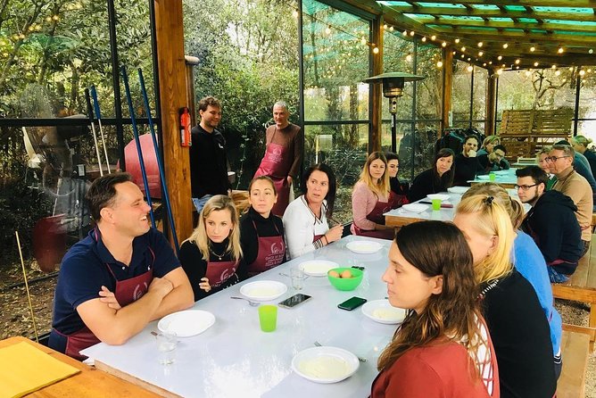 Pasta and Pizza Master Class and Tiramisu tasting - Group size, language, and what the instructors do for you