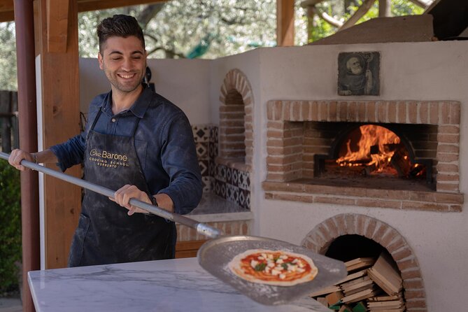 Pasta and Pizza Master Class with Pick Up in Sorrento - 12:00 Neapolitan Pizza in a Wood-Fired Oven