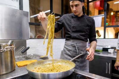 Pasta and Tiramisu Cooking Class with Wine in Venice - Rolling Out Fresh Pasta: From Dough Work to Two-Style Pasta