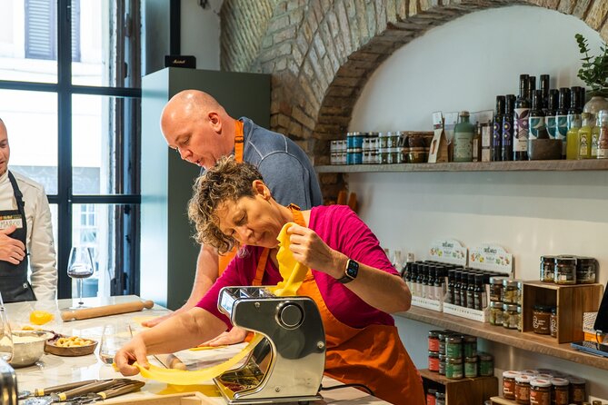 Pasta and Tiramisu Making Class with Fine Italian Wine in Rome - The social payoff: learning in a group of eight to ten