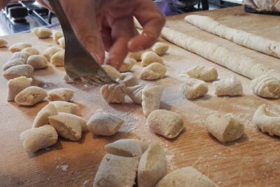 Pasta & Basta - Entering Monica’s apartment kitchen: aprons, space, and grandma recipes