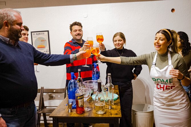 Pasta Cooking Class Near the Colosseum with 3 Spritz Cocktails - Key things you’ll remember