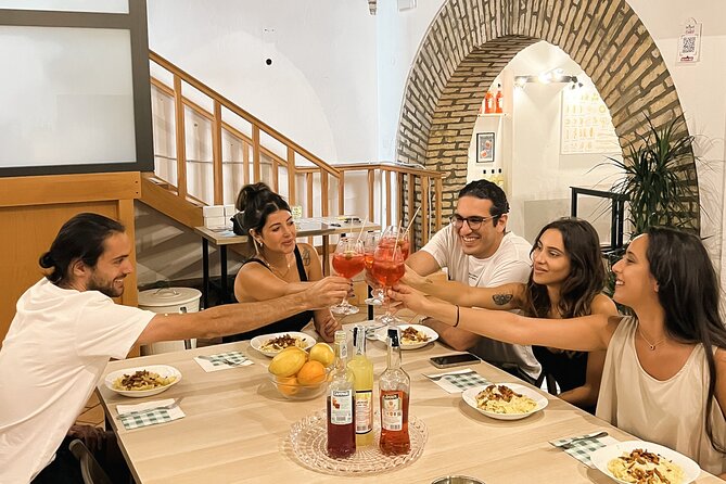 Pasta Cooking Class Near the Colosseum with 3 Spritz Cocktails - What you’ll cook: handmade fettuccine and the carbonara-style payoff