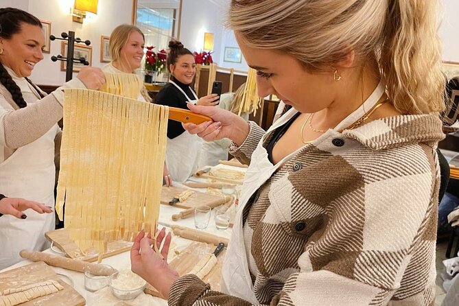 Pasta Cooking Class with Pesto Sauce Making in Rome City Center - Is $77.89 a good deal? Value in ingredients, instruction, and location