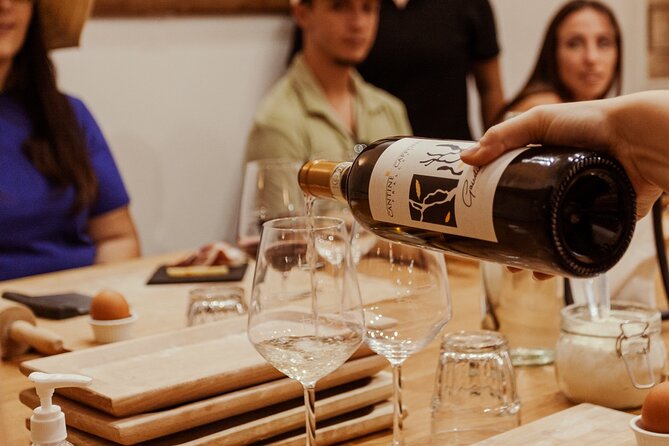 Pasta Making & Wine Tasting with Dinner in Frascati from Rome - Making Roman pasta from scratch (not just assembling it)