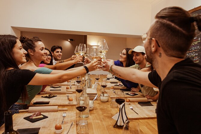 Pasta Making & Wine Tasting with Dinner in Frascati from Rome - Dinner served with wine: your pasta, your plate, real satisfaction