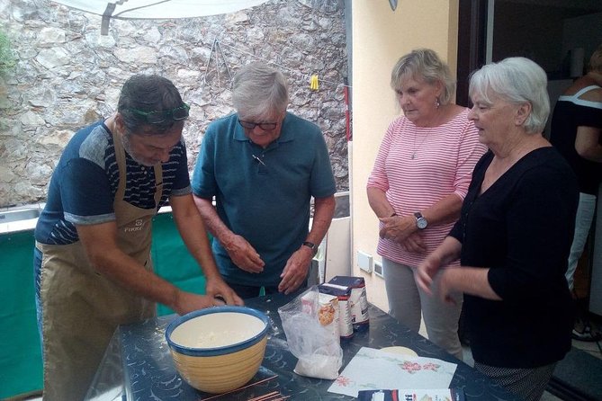 Private Cooking Class in Taormina: Pasta from Scratch and Cannoli - The meal on the terrace: eating your work, family-style