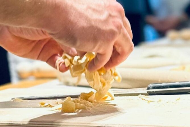 Private Pasta & Tiramisu Cooking Class with Unlimited Wine - Entering The Pasta-Making Room in Central Rome (Private, Not a Performance)