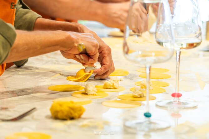 Rome Pasta and Tiramisu Making Experience with Premium Wine - What you do in class: pasta dough, ravioli, then tiramisu