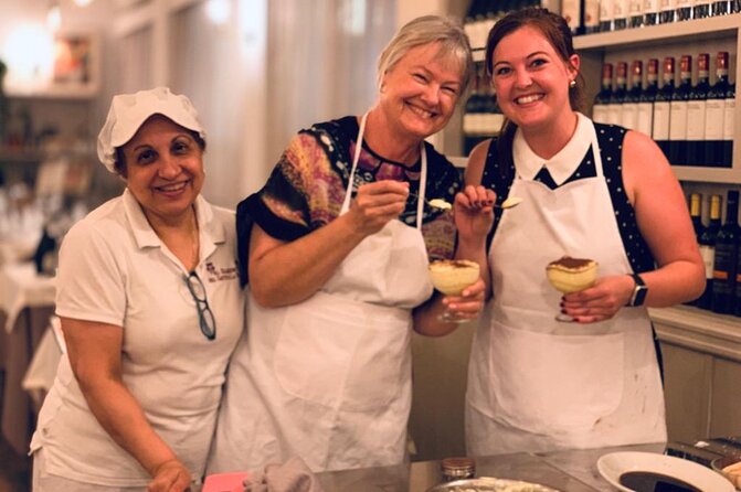 Rome Pasta & Tiramisu Making Class with Fine Wine - Meet your hosts and chefs: the human part of the class