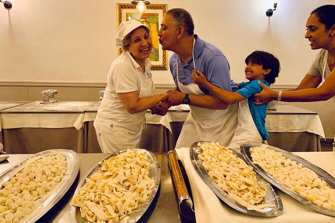Rome Pasta & Tiramisu Making Class with Fine Wine - First stop: tastings that teach you what matters