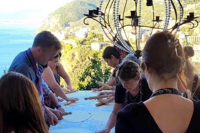 Sorrento Coast: 100% Hands-On Pizza & Pasta Cooking Experience - Your Aperitif and Mozzarella Show: Start With Cheese, Not Guesswork