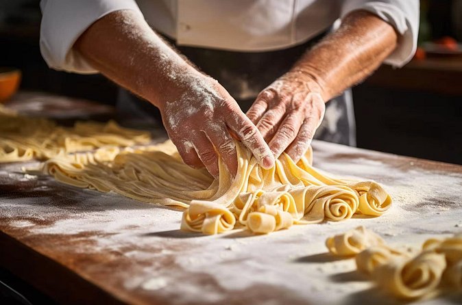 Top Class in Fettuccine, Ravioli, and Tiramisu - Building Fresh Fettuccine: Rolling, Cutting, and Getting the Feel
