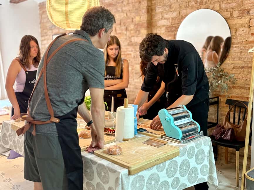 Valencia: Fresh Pasta Workshop with Lunch/Dinner in the Center - The dough lesson that actually sticks with you