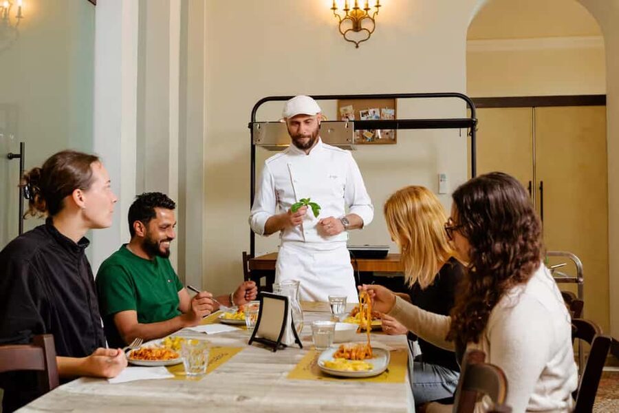 Venice: Pasta Class with Wine and Gelato - Gelato from scratch: your flavor, your spoon, your texture lesson